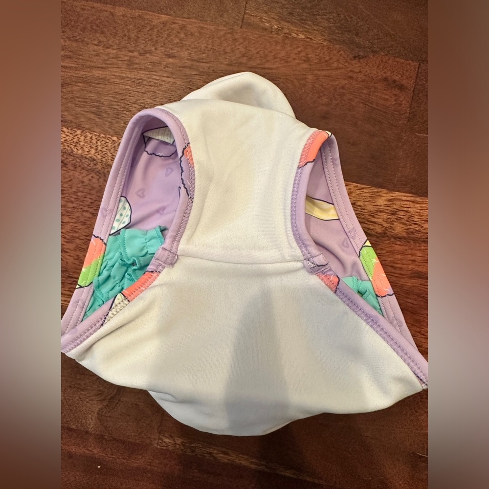 RuffleButts Snow Cone Ruffle Tankini - Picture 5 of 5